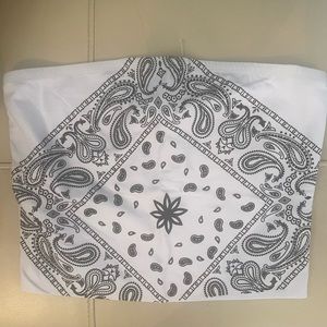 Black And White Tube Top. Brand New. Size S